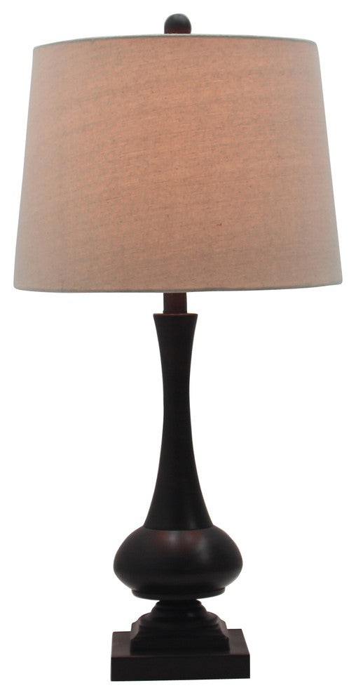Genie Bottle Metal Table Lamp, Oil Rubbed Bronze