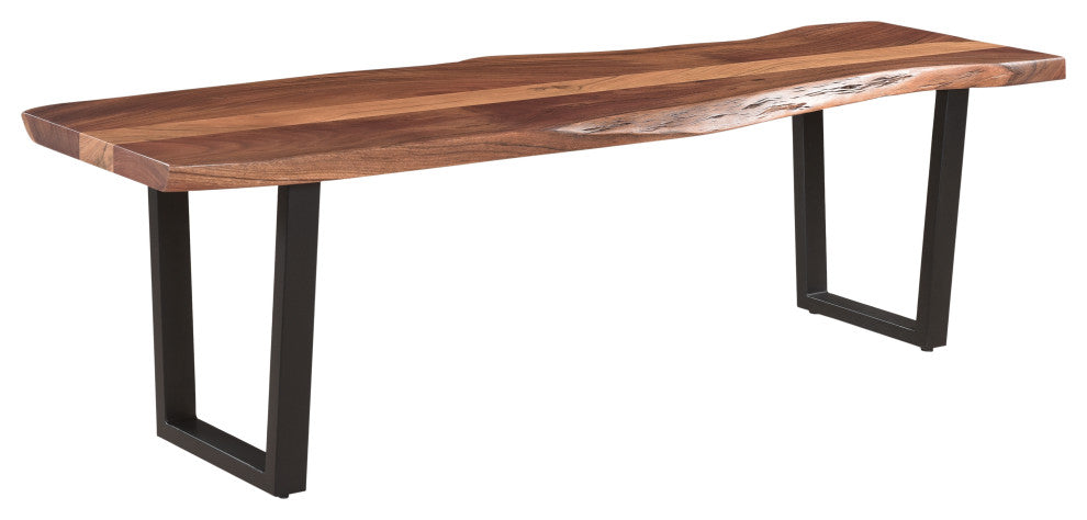 Stafford Live Edge Dining Bench