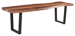 Stafford Live Edge Dining Bench