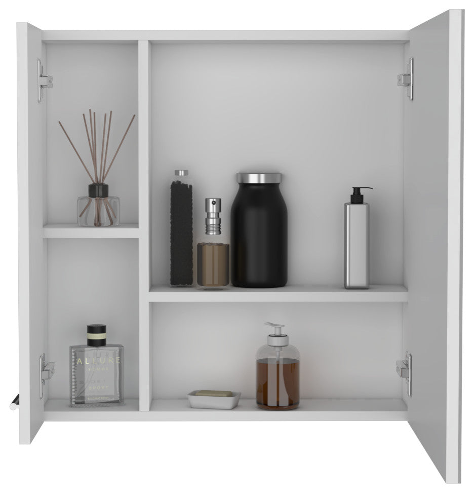 Medicine Cabinet Prague, Bathroom, White
