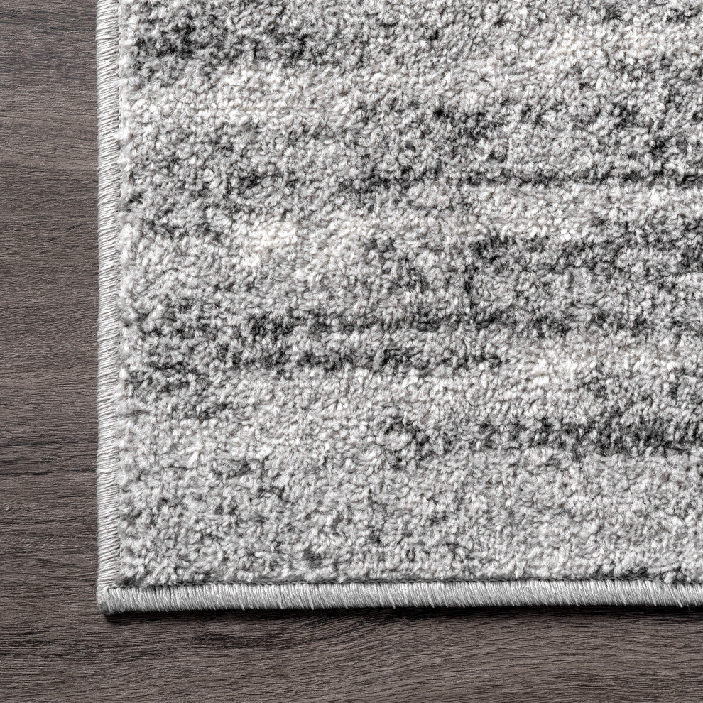 Nuloom Olas Area Rug, Grey 7'6"Square