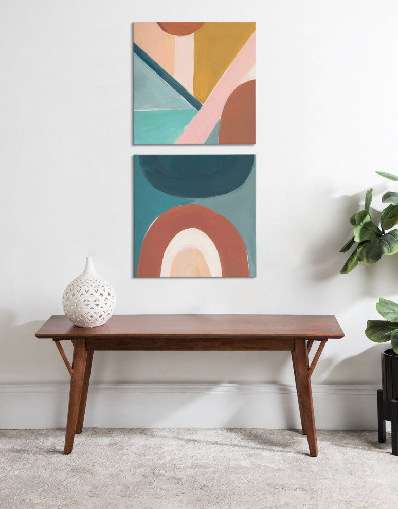 Teotitlan Valley Canvas Art Set by Kate Aurelia Holloway, Assorted 2 Piece 20x20
