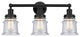 Innovations 616-3W-BK-G184S Canton 3 Light Bath Vanity Light, Matte Black