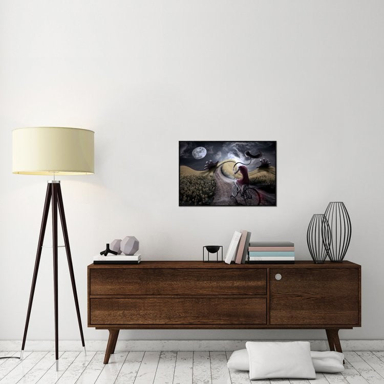 "Lightheaded" Framed Canvas Giclee by Christophe Kiciak, 31x21"