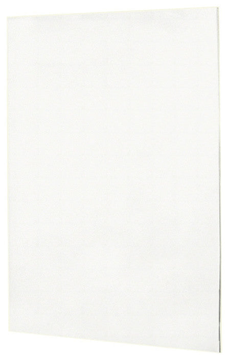 Swan 60x60 Solid Surface Shower Wall Panel, White