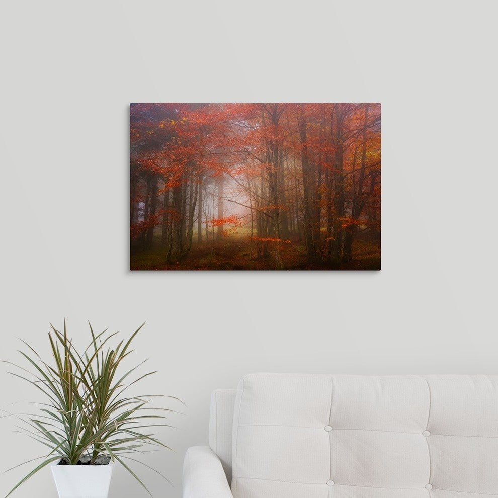 "Autumn Mood" Wrapped Canvas Art Print, 24"x16"x1.5"
