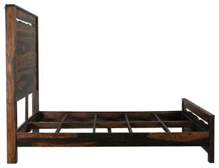 Aubrey Live Edge Wood Panel Bed, King
