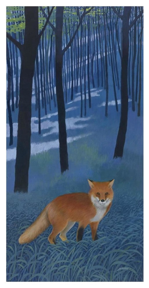 "The Edge of the Woods Crop" Digital Paper Print by Kathrine Lovell, 32"x62"