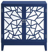 Einstein Console Table, Blue Finish