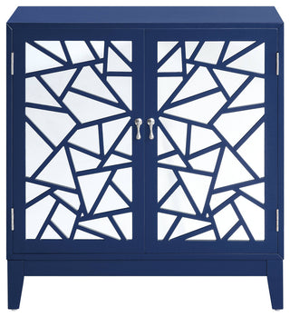 Einstein Console Table, Blue Finish
