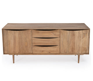 Leonidin Natural Wood Sideboard