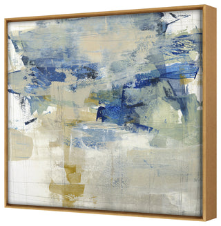 Layered Motion 6 Fine Art Print, Gold, 32"x32"