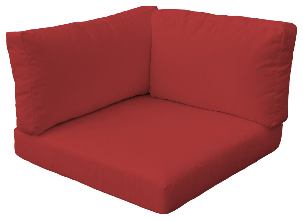 4" Cushions for Corner Chairs, Terracotta