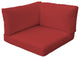 4" Cushions for Corner Chairs, Terracotta