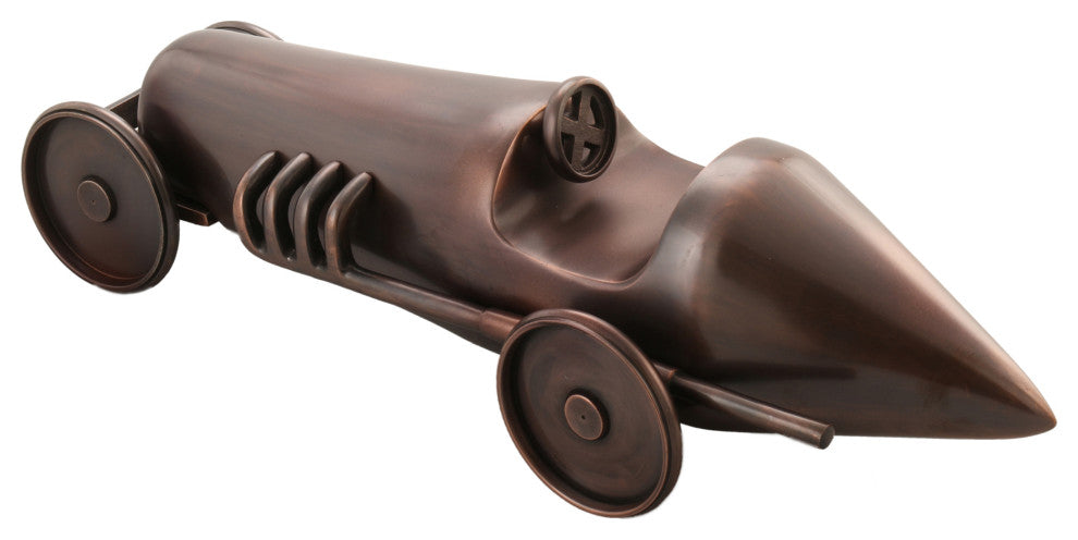 Discontinued Antique Race Car Bronze - Brown