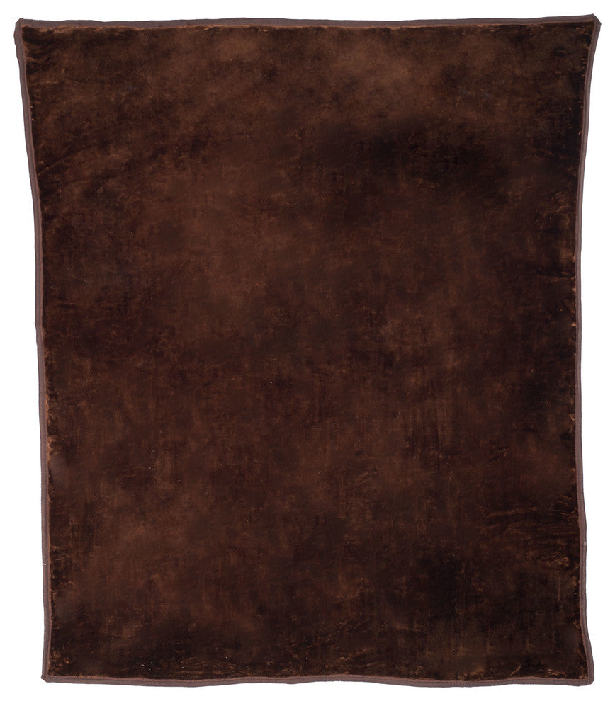 Heavy Plush Mink Blanket, Coffee