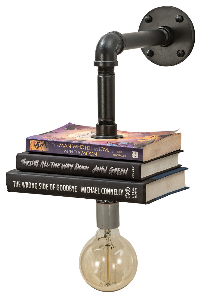 9.5 Wide PipeDream Honorary Author Wall Sconce