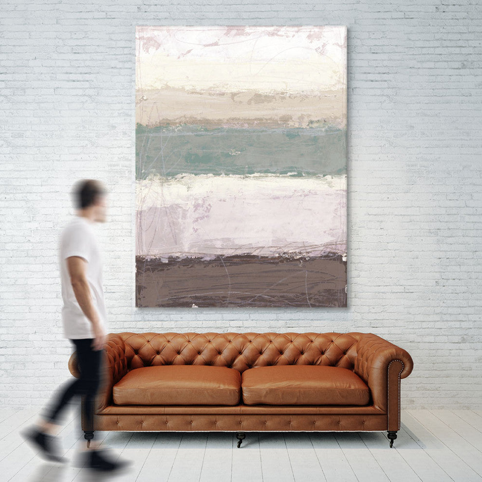 "Strata Horizon II" Fine Art Giant Canvas Print, 54"x72"