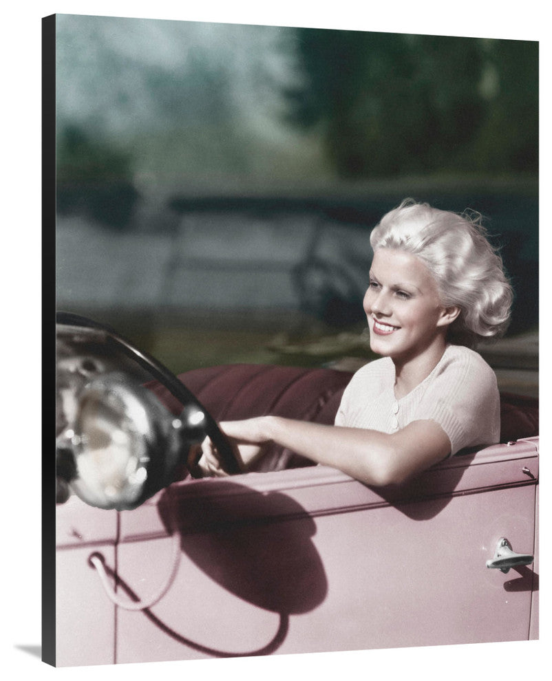 "Jean Harlow" Stretched Canvas Giclee by Hollywood Photo Archive, 31x40"