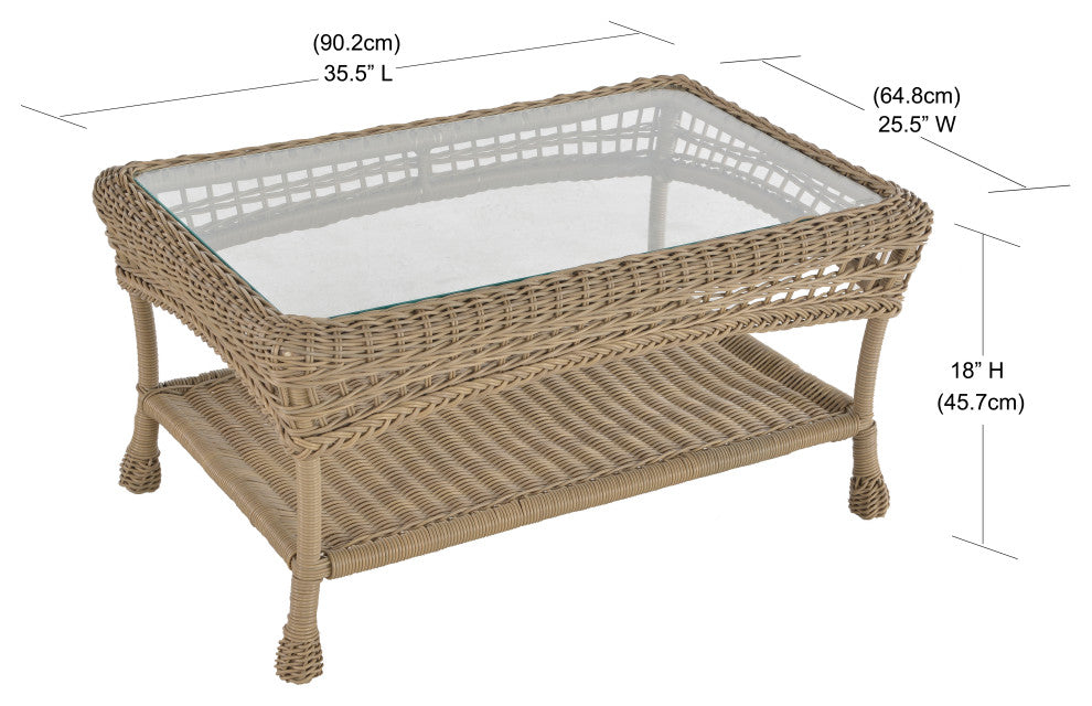 Outdoor Garden 7-Piece Conversation Set With Ottomans
