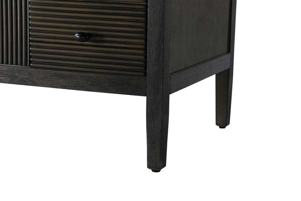 Home Living 42" Single Bathroom Vanity, Chocolate Oak