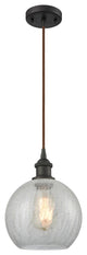 Innovations Lighting 516-1P-OB-G122-8-LED Athens 1 Light 8" Mini Pendant