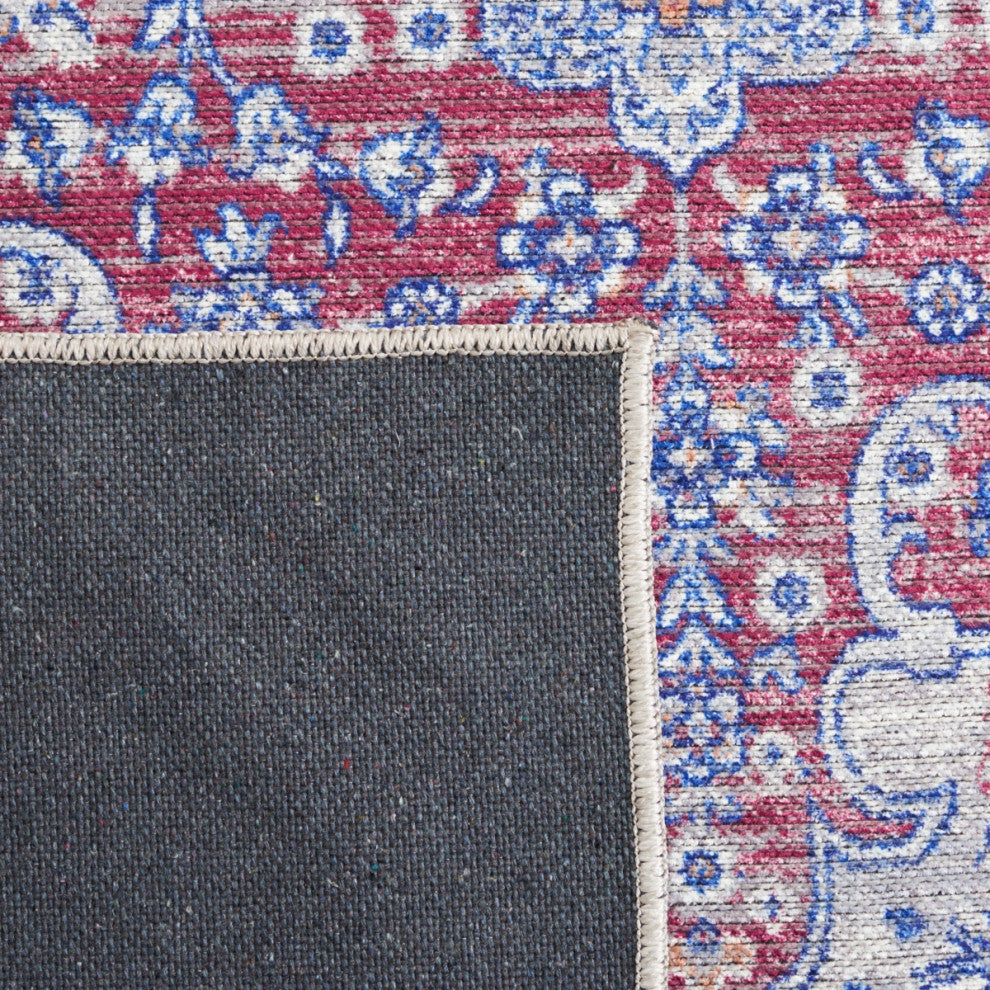 Safavieh Serapi SEP394 Rug Machine-Washable, Ivory/Red, 6'7"x9'