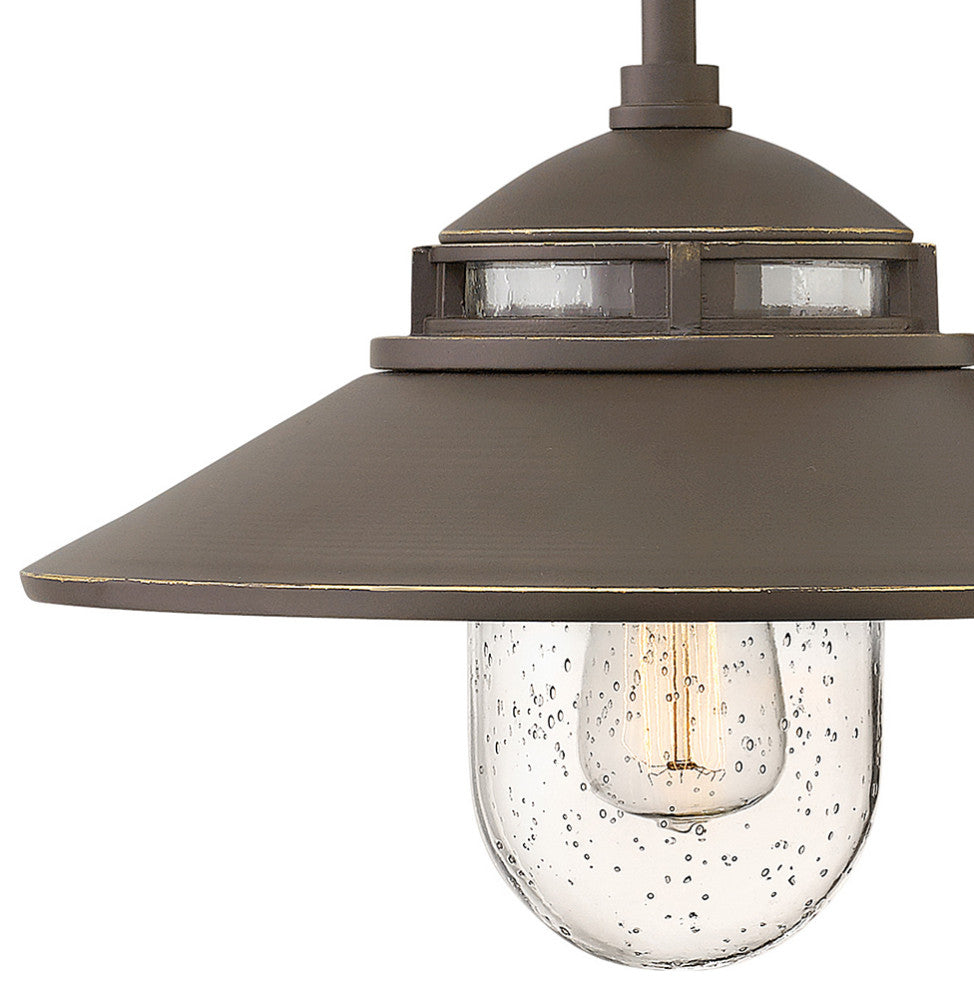 Hinkley Atwell Small Wall Mount Lantern, Oil Rubbed Bronze