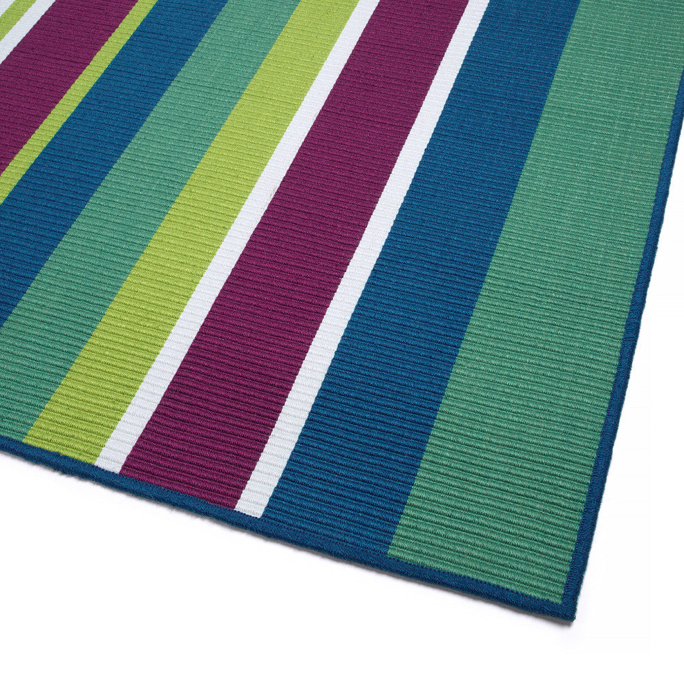 Voavah Plum 5' x 7'6" Rectangle Area Rug