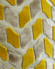 Gold Snow Copper and Taupe Handmade Luxury Pillow, 20"x36" King
