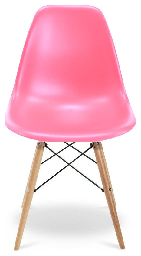 Eiffel Wood Kids Chair, Pink