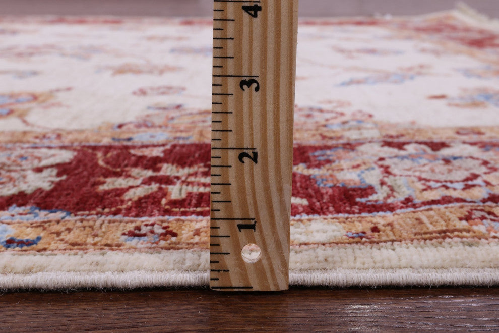 Handmade Persian Tabriz Wool Rug 4' 10" X 6' 7" Q11201