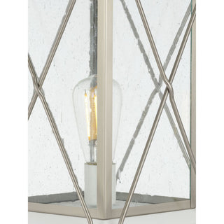 Barlowe Collection Stainless Steel 1-Light Post Lantern