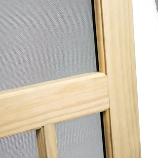 Wood Screen Door, 5-Bar, Stainable, 1"x32"x80"