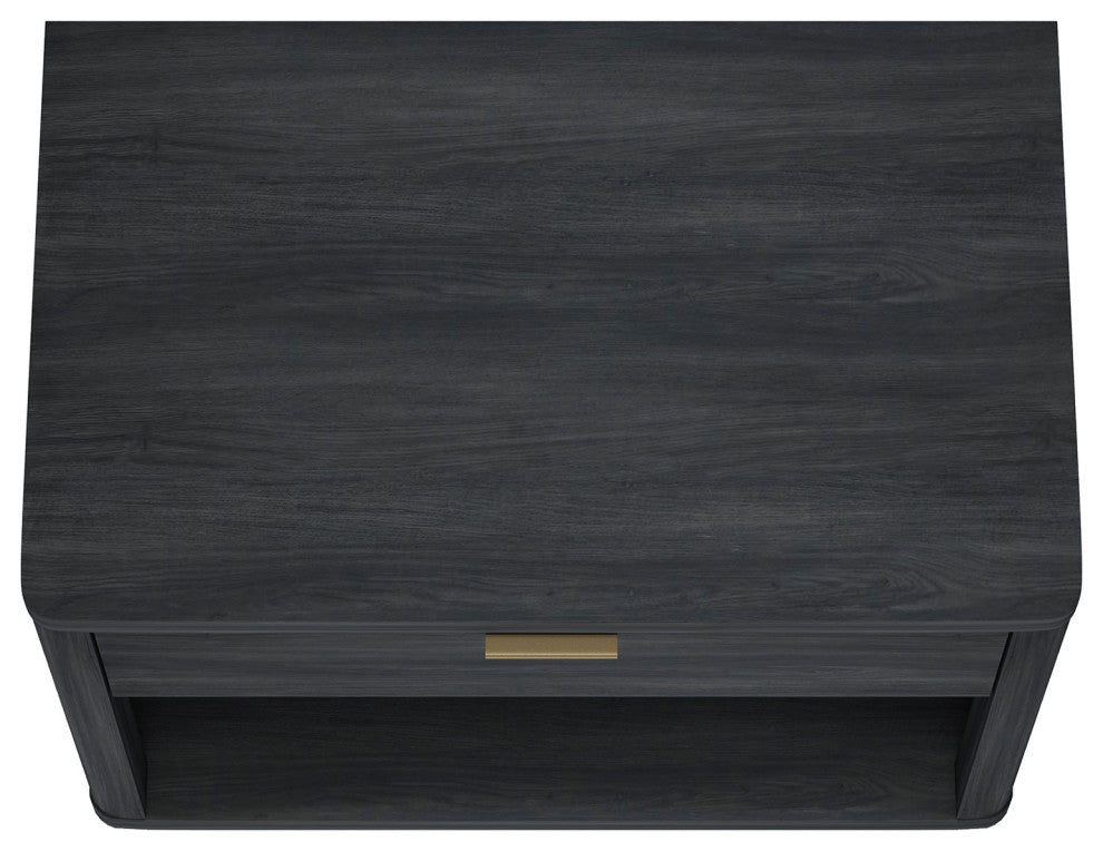 Manhattan Comfort Evelyn 32" Nightstand 2.0