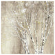 "Blue Birch Neutral" Digital Paper Print by Julia Purinton, 38"x38"