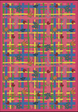 Playful Patterns Rug, My Little Princess, 5'4"x7'8", Pink