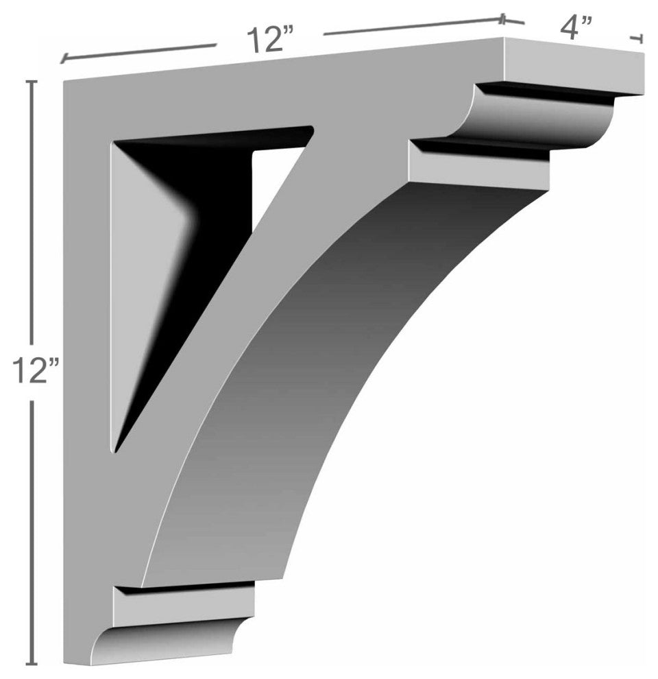 4"W x 12"D x 12"H Richmond Bracket