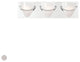 Eurofase Forma 3-Light Bathroom Vanity Light, Chrome