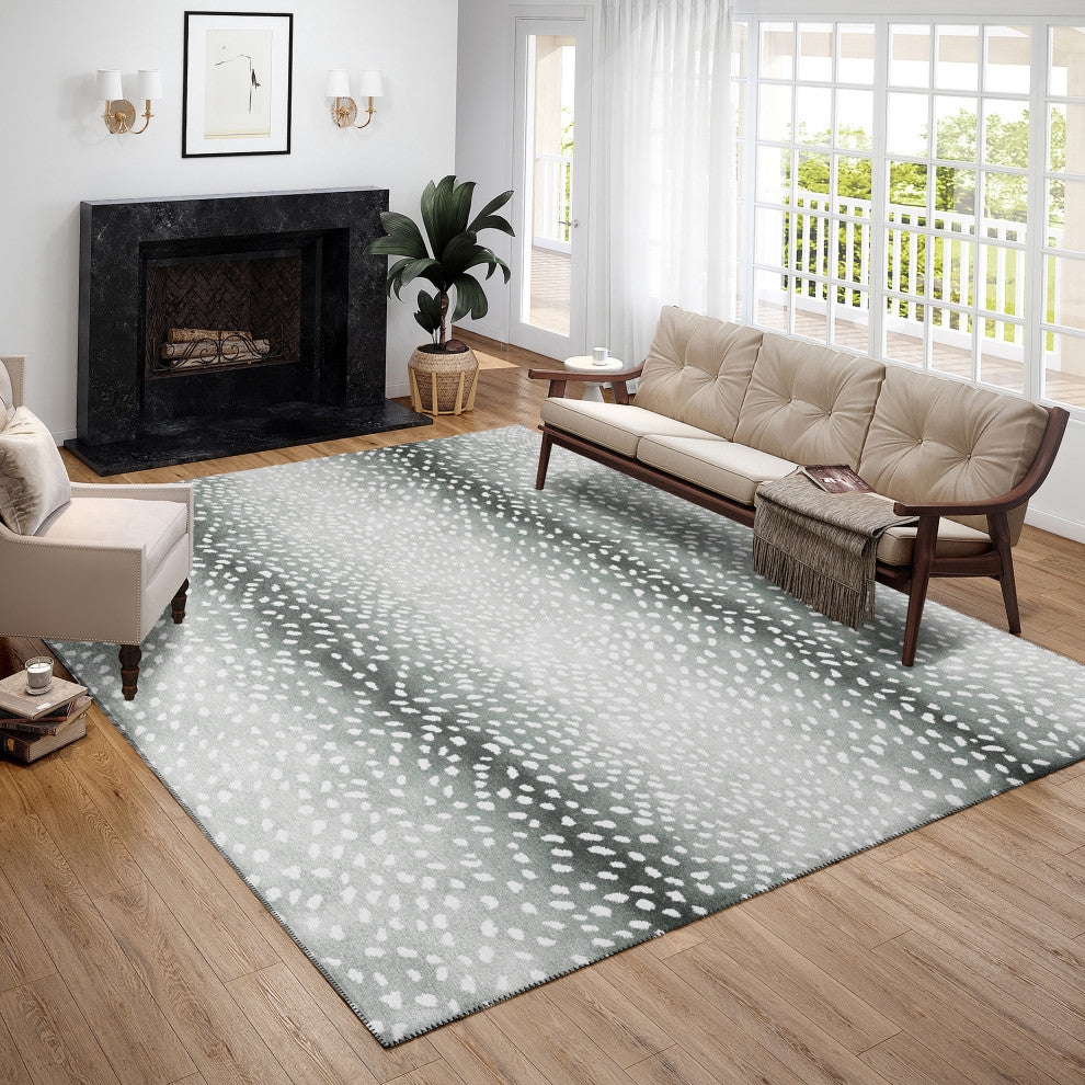 Indoor/Outdoor Mali ML3 Flannel Machine Washable 3' x 5' Rug
