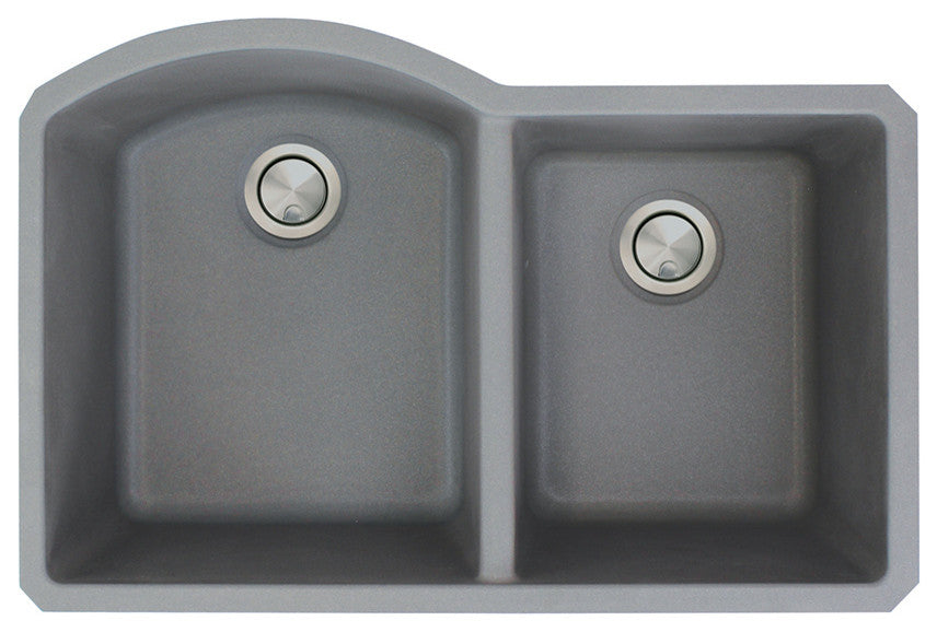 Transolid Aversa Granite 31-in Undermount Kitchen Sink