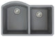 Transolid Aversa Granite 31-in Undermount Kitchen Sink