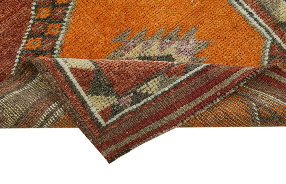 Rug N Carpet - Handmade Oriental 2' 11" x 12' 10" Tribal Runner Rug