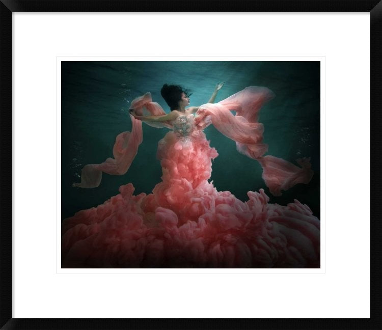 "The Awakening Of Flora" Framed Digital Print by Martha Suherman, 24x20"