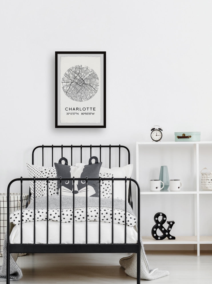 "Charlotte" Framed Painting Print, 12x18