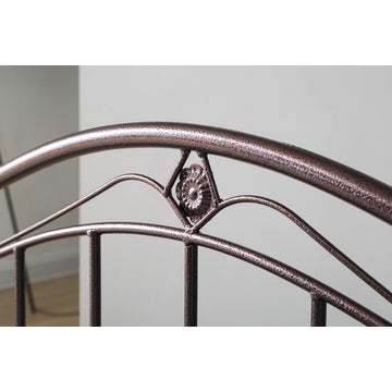 Metal Bed, Bronze, Twin
