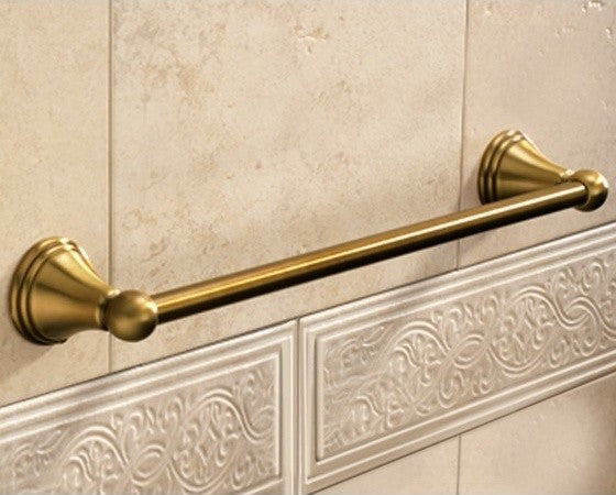 Classic-Style Bronze 18" Towel Bar