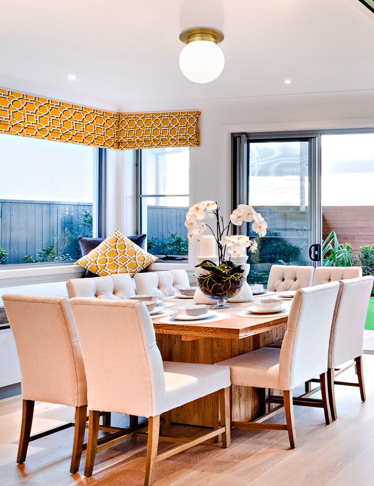 Z-Lite 1-Light Flush Mount,Heritage Brass