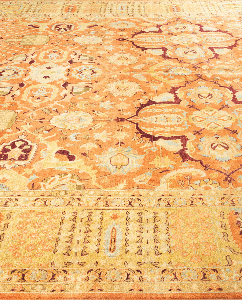 Mogul, One-of-a-Kind Hand-Knotted Area Rug Brown, 9' 10" x 16' 6"