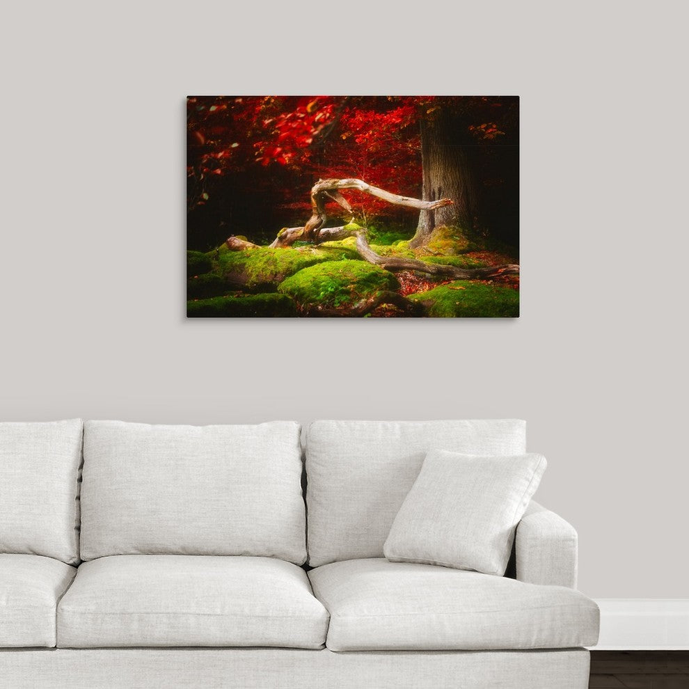 "The Beauty of Silence" Wrapped Canvas Art Print, 36"x24"x1.5"